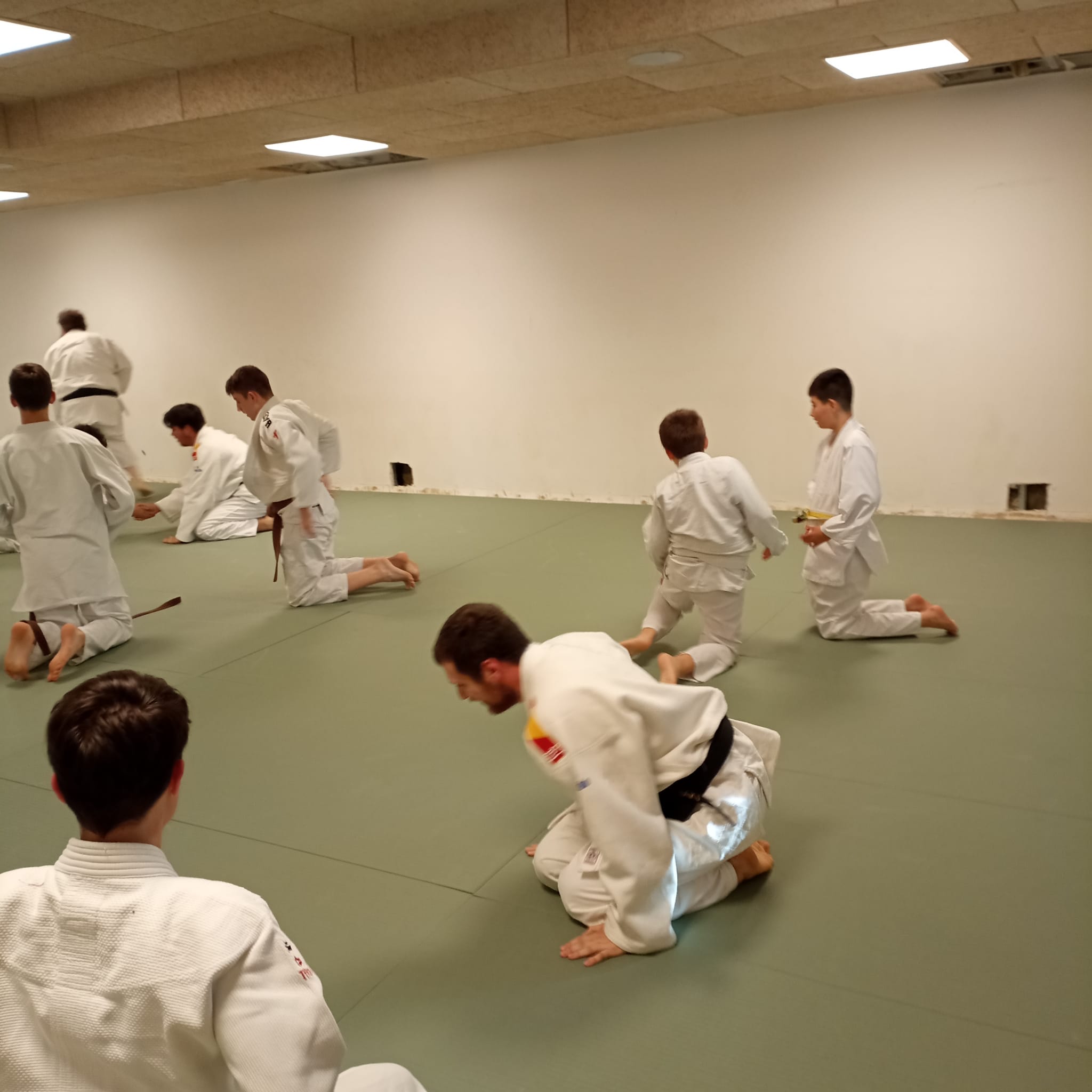 Encuentro Judo en el Judo Klub Erice